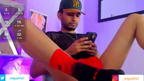 miguel tomorrow from 200 pm Colombia to 1000 pm online show from October 27, 3:36 pm