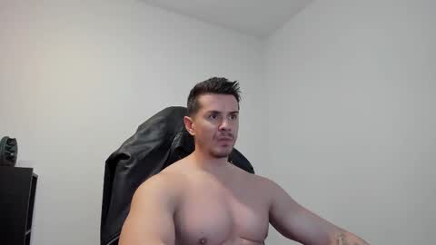 Snapshot of alphagodleatherking92 chatting on October 8, 12:31 pm LeatherMaster online show from October 8, 12:31 pm