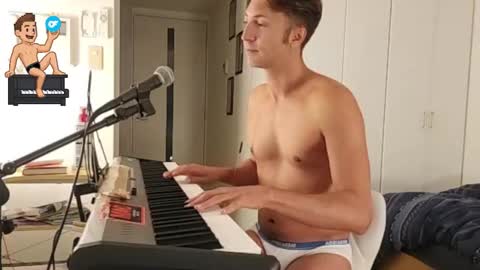 Snapshot of barebritpianist chatting on September 19, 5:08 am BareBritPianist online show from September 19, 5:08 am