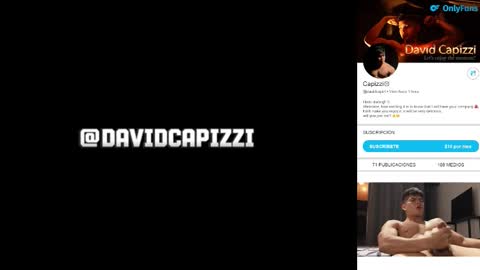 David Capizzi online show from October 21, 6:38 am