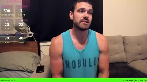 Onlyfans chasingfit Instagram the arguer Twitter chasingfitOF online show from June 3, 1:18 am