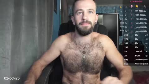 Snapshot of crissstud chatting on October 2, 5:33 am Criss online show from October 2, 5:33 am