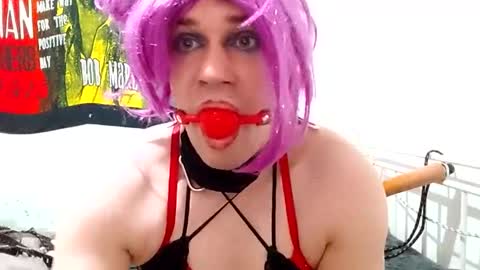 Vicky Pink 3 Slave and kink online show from February 14, 7:07 am