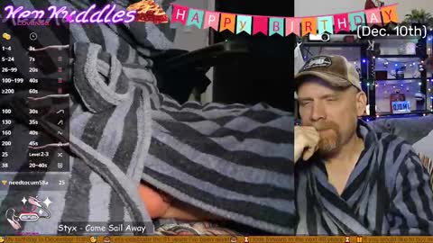 Ken Kuddles online show from December 19, 1:57 am