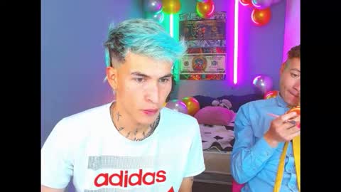 Snapshot of latin_boysxxx_ chatting on October 19, 10:24 pm SANTI AND JORDAN online show from October 19, 10:24 pm