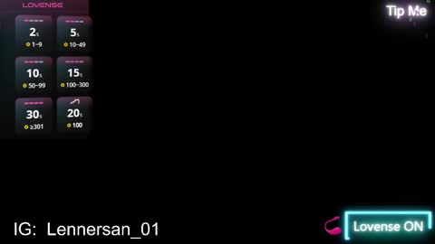 Lenner INDEPENDENT MODEL online show from February 9, 5:50 am