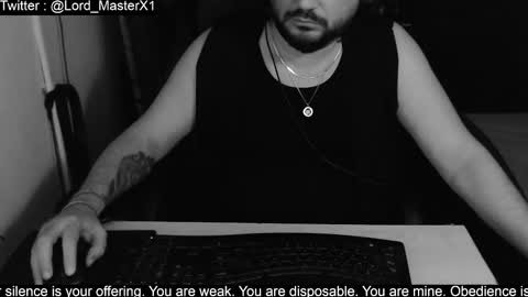 lord_masterx online show from January 17, 10:55 pm