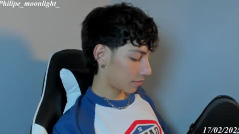 Snapshot of philipe_moonlight_ chatting on February 18, 2:49 am Phil.   INDEPENDENT MODEL online show from February 18, 2:49 am