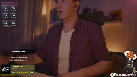 Rocket Bunny online show from February 22, 10:22 pm