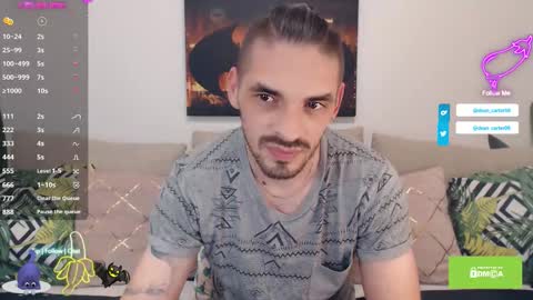 Snapshot of secret_sir chatting on October 11, 10:58 pm Dean Carter online show from October 11, 10:58 pm