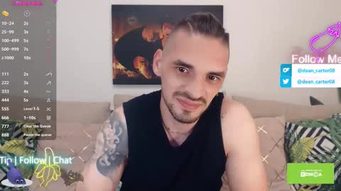 Snapshot of secret_sir chatting on September 27, 11:13 pm Dean Carter online show from September 27, 11:13 pm