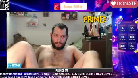 BISEXPRINCE777 online show from June 30, 3:40 am