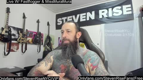 Snapshot of stevenrisenyc chatting on February 18, 5:09 am StevenRiseNYC online show from February 18, 5:09 am