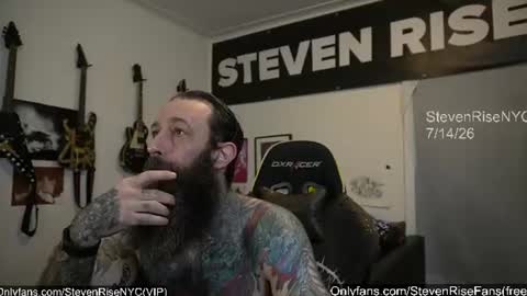 StevenRiseNYC online show from July 14, 11:49 am