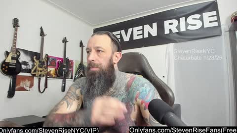 Snapshot of stevenrisenyc chatting on January 28, 3:14 pm StevenRiseNYC online show from January 28, 3:14 pm