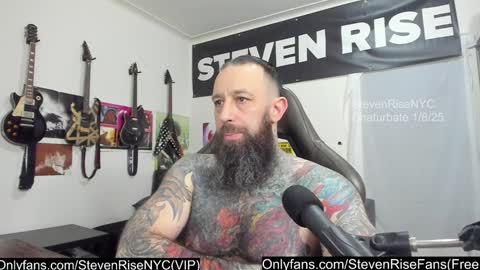 Snapshot of stevenrisenyc chatting on January 8, 11:52 pm StevenRiseNYC online show from January 8, 11:52 pm