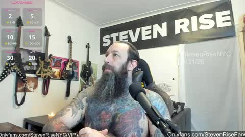 StevenRiseNYC online show from March 31, 12:40 pm