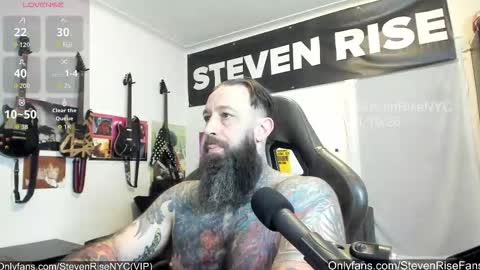 StevenRiseNYC online show from January 19, 2:19 pm