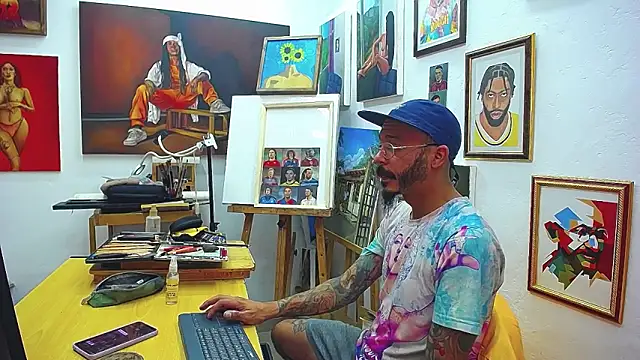 color beat17 online show from January 18, 1:46 pm