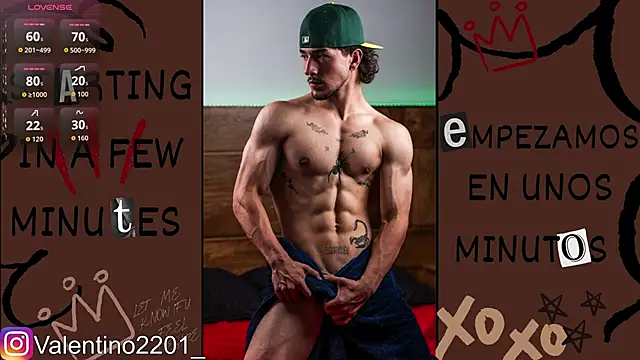 Valentino Xander online show from June 27, 12:24 am