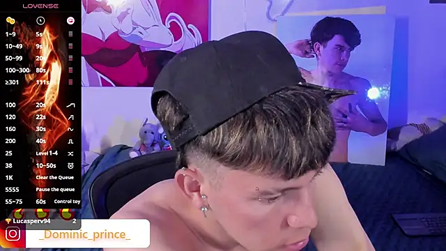 Snapshot of DominicPrince chatting on October 8, 9:46 am DominicPrince online show from October 8, 9:46 am