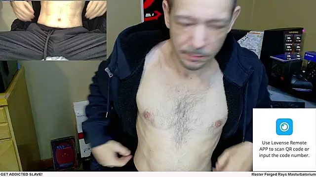 MasterForgedRayy online show from December 2, 3:45 pm