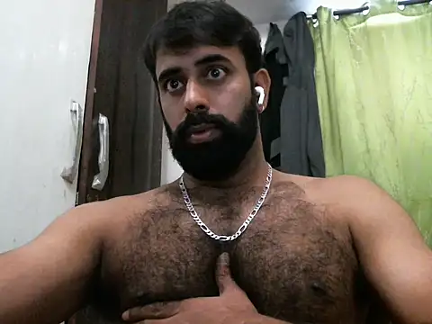 Snapshot of indianhairybull chatting on October 14, 4:30 am indianhairybull online show from October 14, 4:30 am