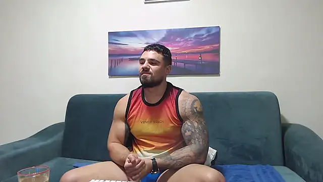 Tiberius hunk online show from November 20, 5:07 am