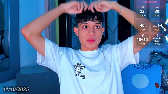 Sebax Young online show from October 11, 8:35 pm