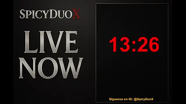 Snapshot of SpicyDuoX chatting on October 24, 1:40 am SpicyDuoX online show from October 24, 1:40 am