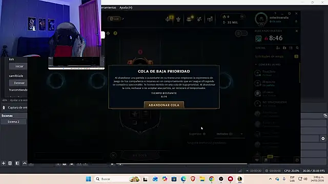 dirty model online show from January 14, 8:01 pm