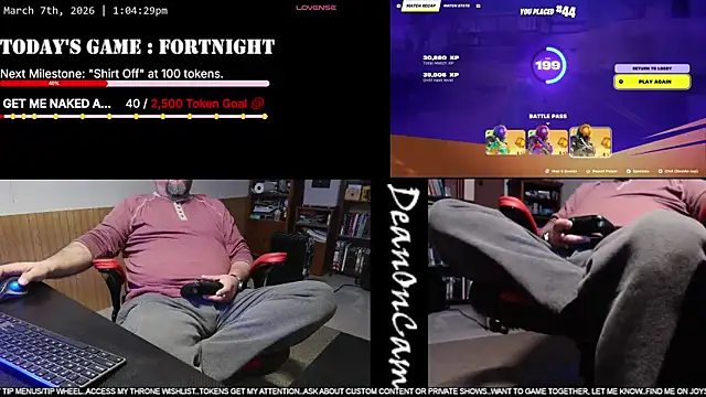 DeanonCam online show from March 7, 7:00 pm