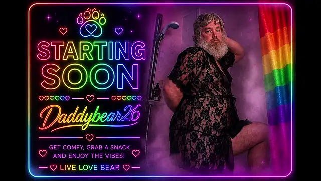 Daddybear26 online show from June 18, 2:55 pm