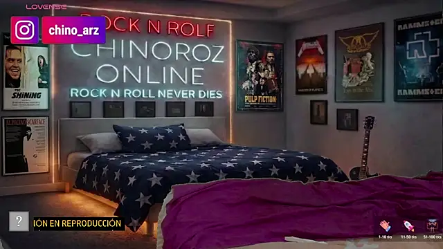 chino roz online show from March 29, 7:08 am