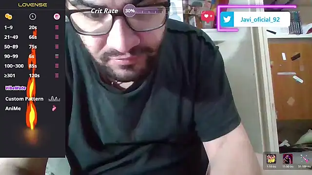 Javi 92 online show from January 15, 8:55 pm