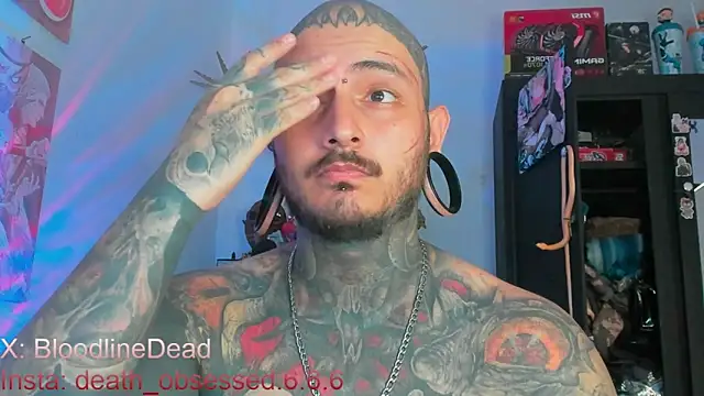 DEATHINK666XX online show from September 25, 8:19 pm