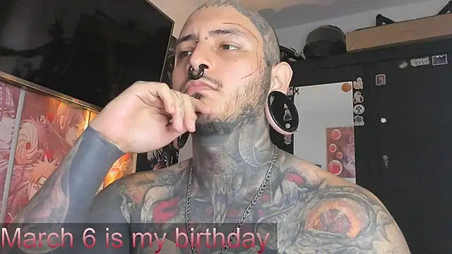 DEATHINK666XX online show from March 1, 5:38 pm