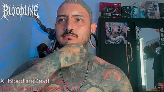 DEATHINK666XX online show from September 15, 5:58 pm