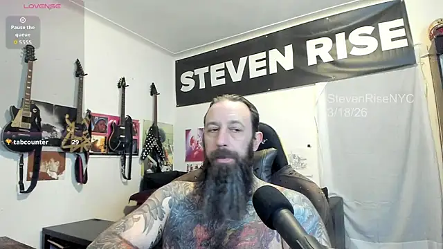 StevenRiseNYC online show from March 18, 12:19 pm